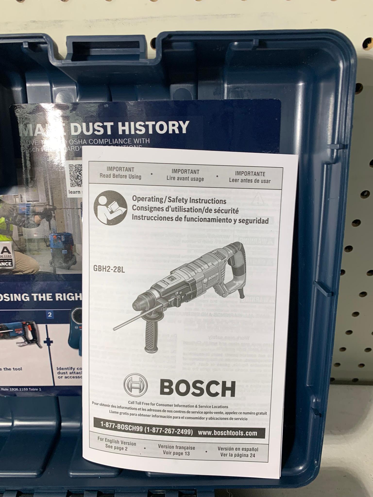 Bosch Hammer Drill with Case