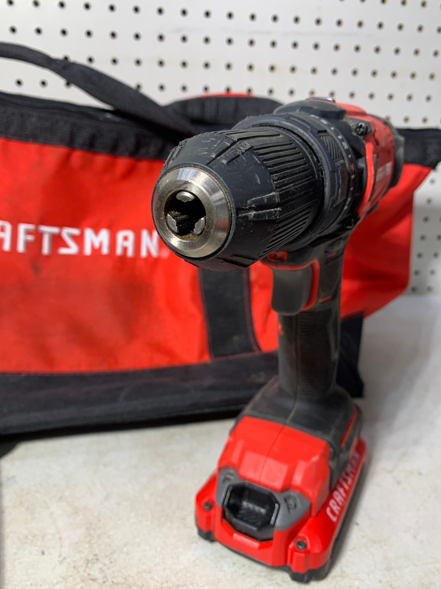 Craftsman Combo Tool Kit - Drill, Reciprocating Saw, Light, Drills & Oscillating Multi Tool, plus...