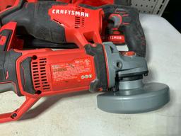 Craftsman Combo Tool Kit - Drill, Reciprocating Saw, Light, Drills & Oscillating Multi Tool, plus...