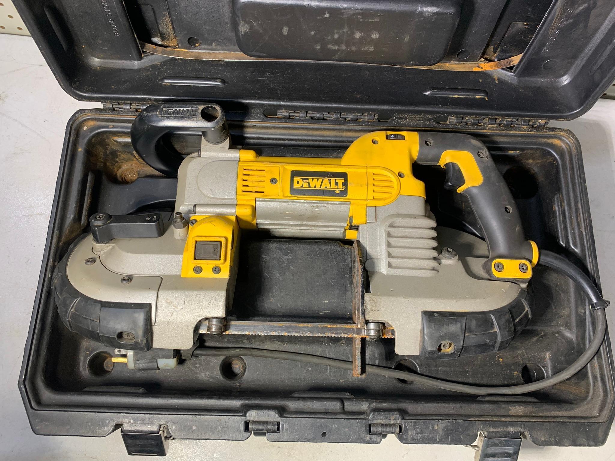 Dewalt Portable Band Saw with Case