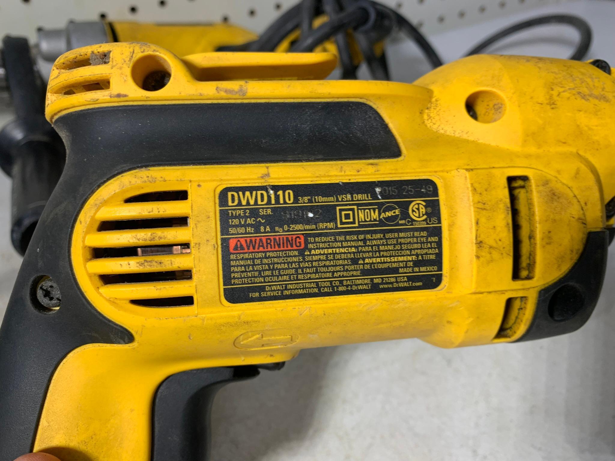 2 Dewalt Drills