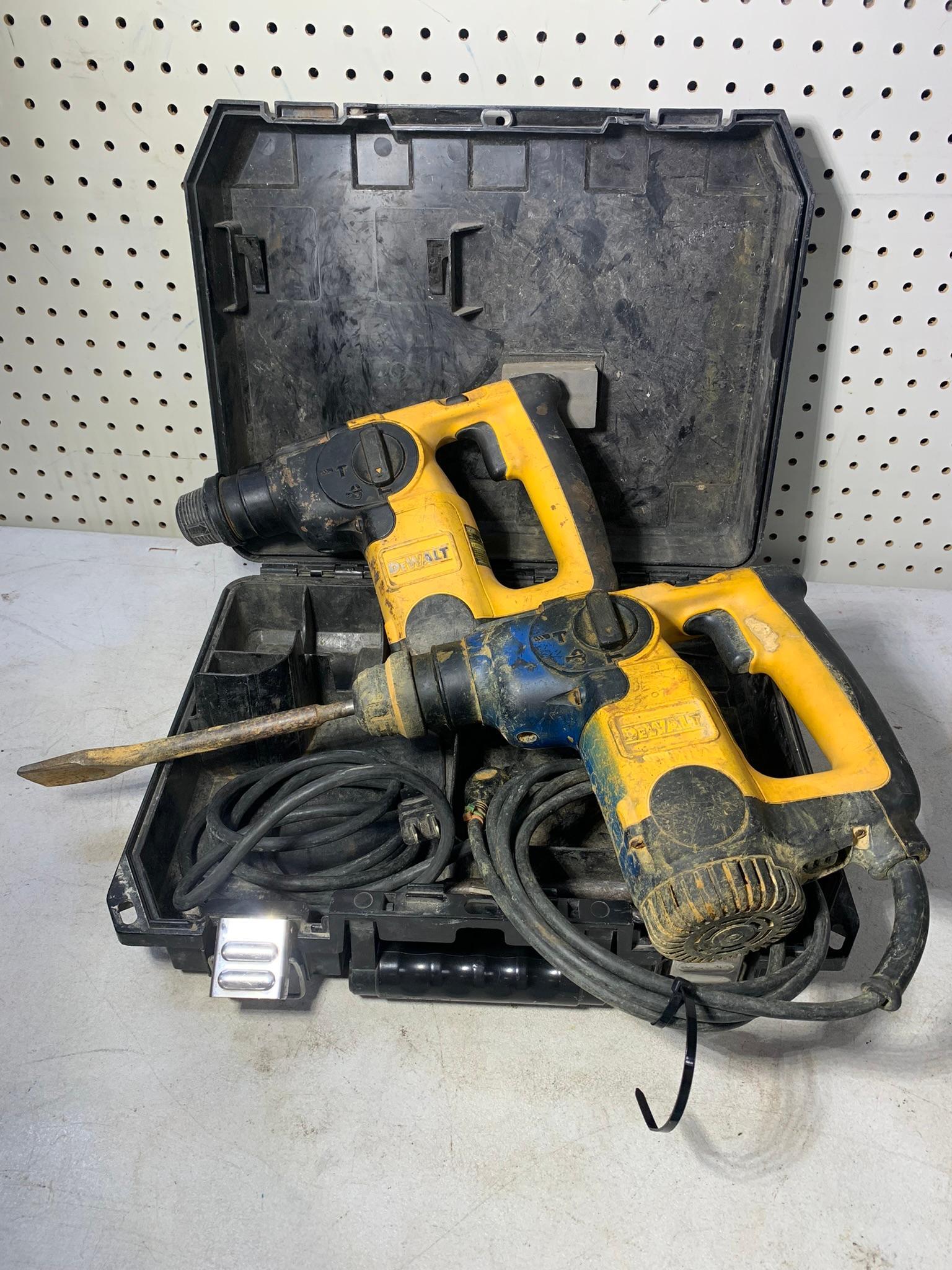 Dewalt Rotary Hammer Drill and Drill