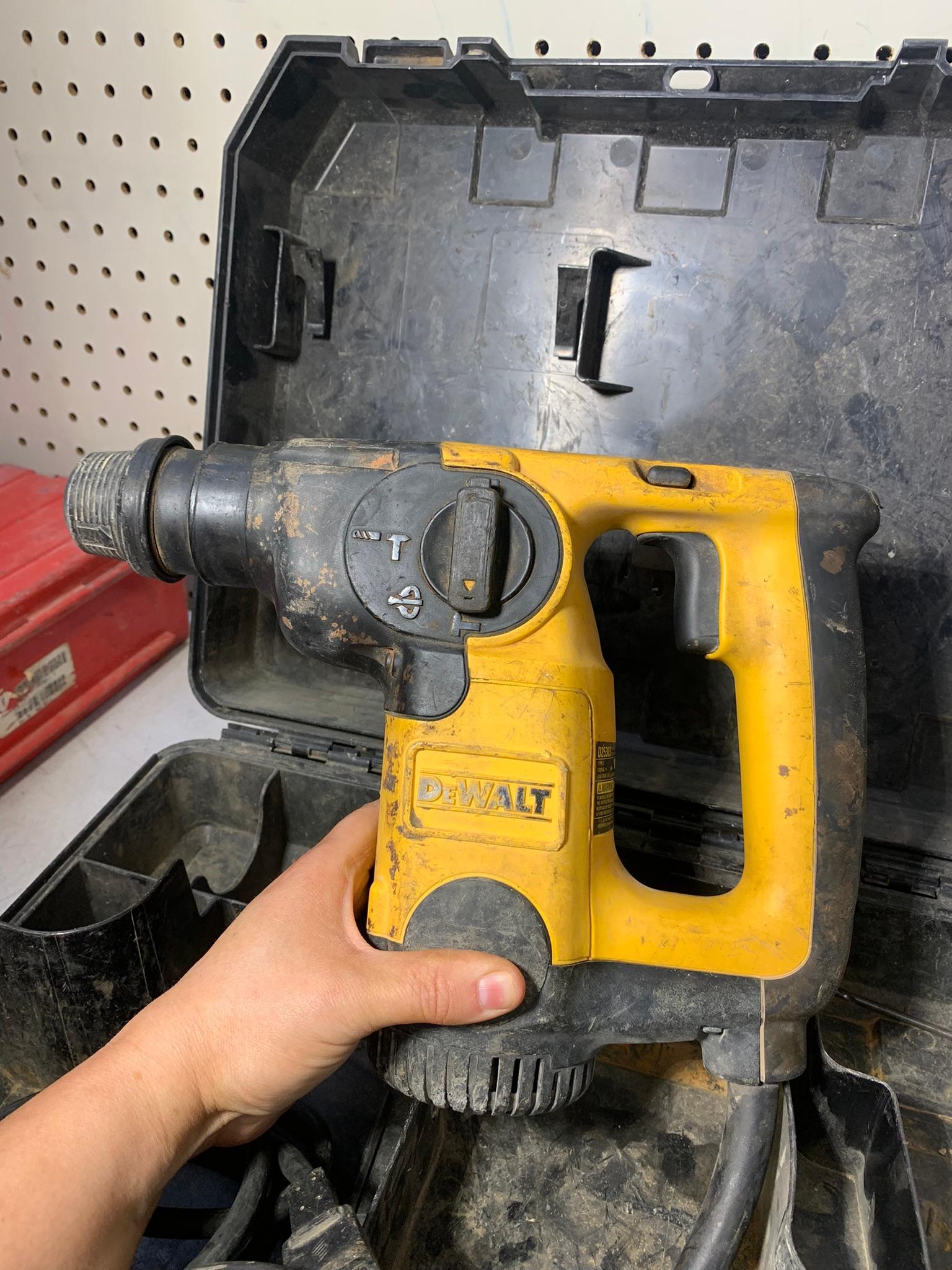 Dewalt Rotary Hammer Drill and Drill