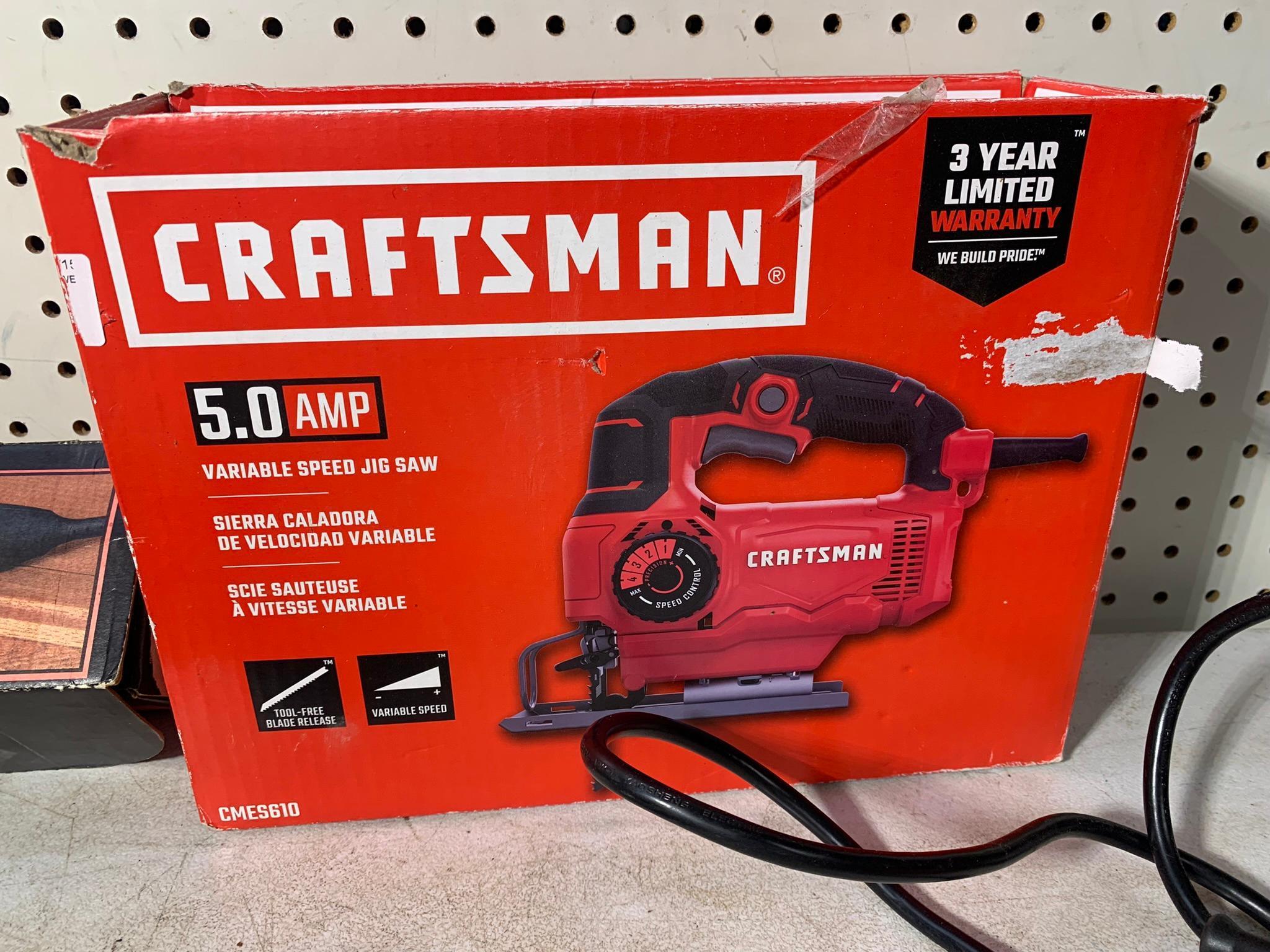 Craftsman Sander, Rockwell Oscillating Saw, Craftsman Jig Saw, & Craftsman Detail Sander