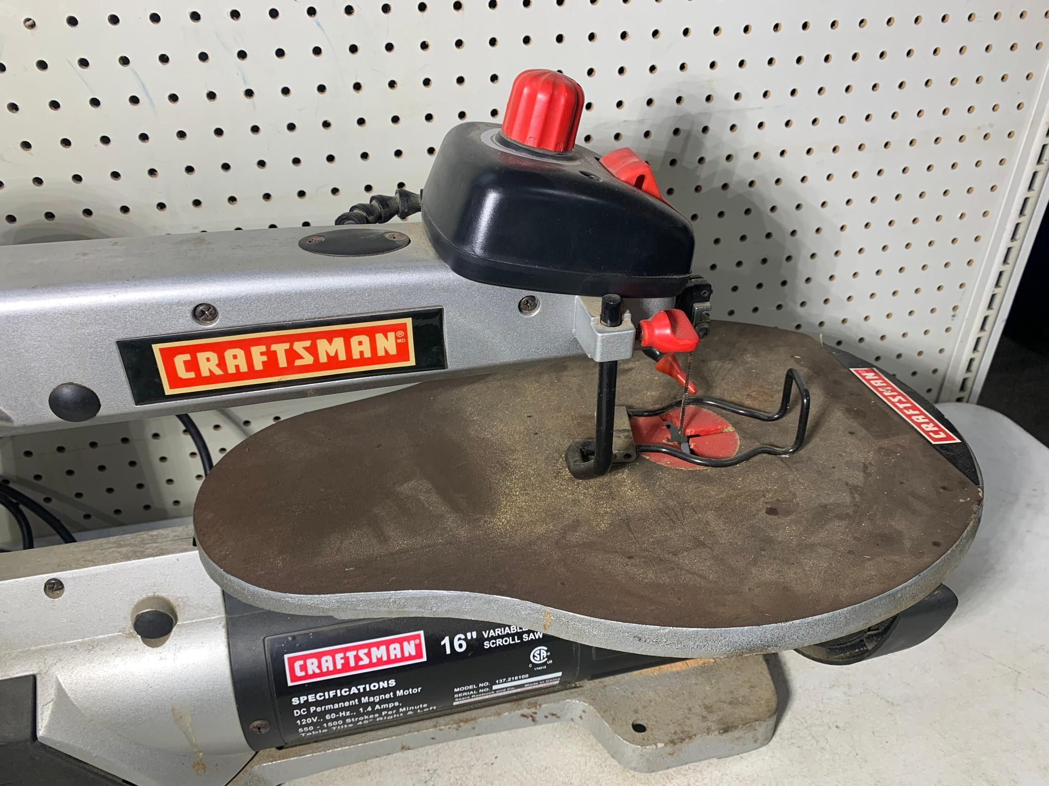 Craftsman Scroll Saw