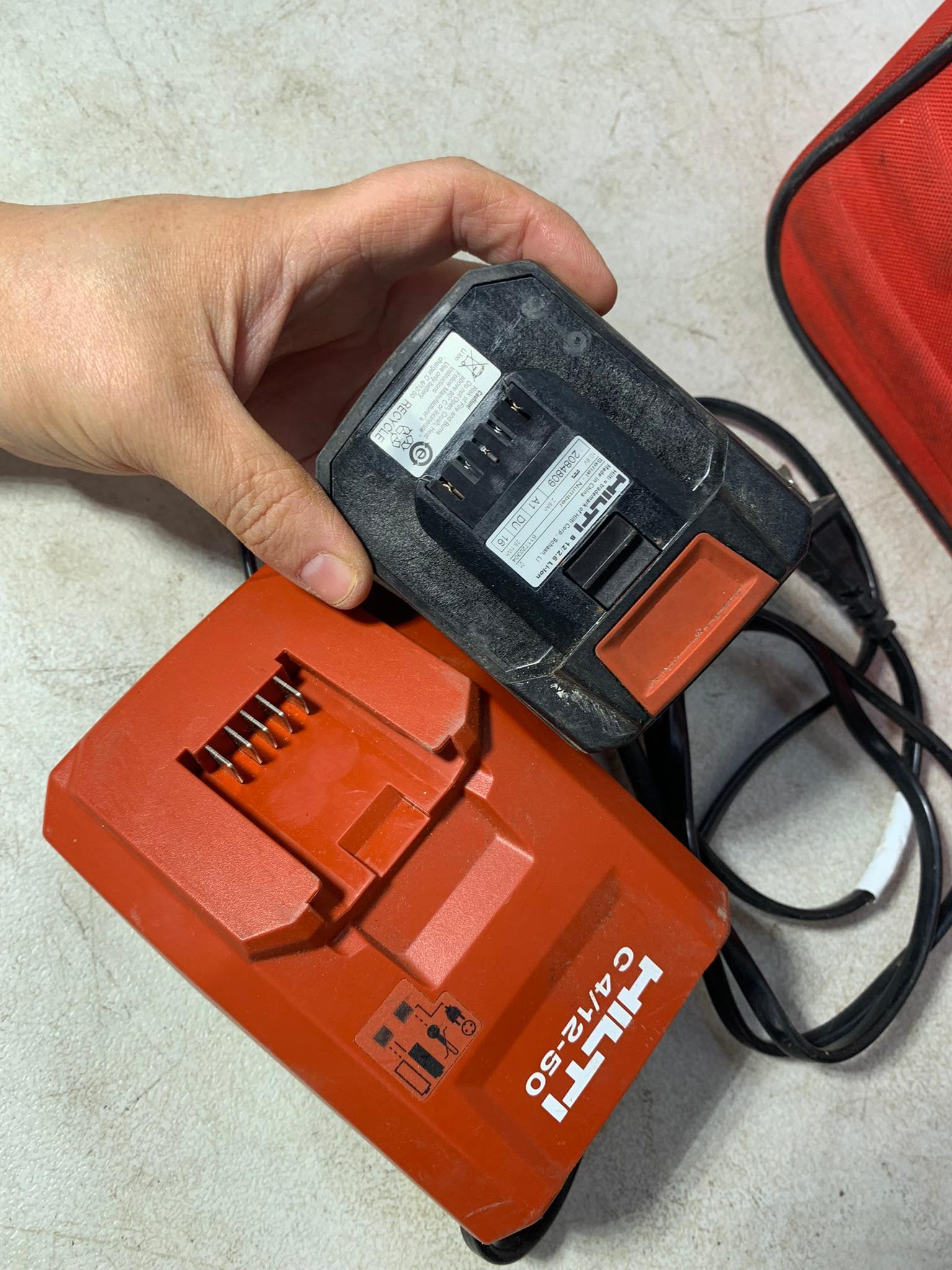 Hilti Impact Driver with Batteries, Charger and Bag