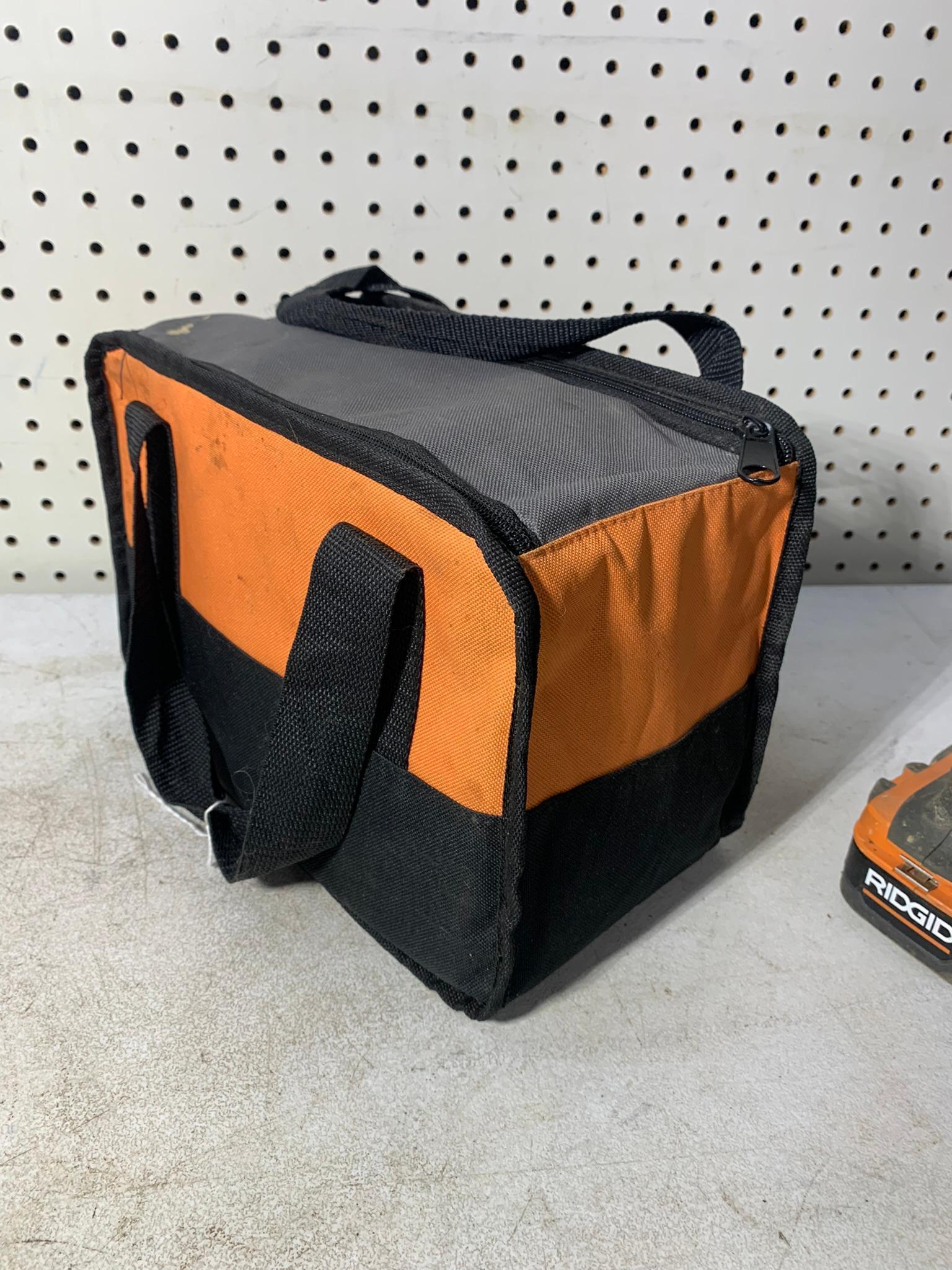 Ridgid Tool Kit with Drills, Charger and Batteries