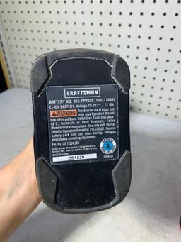 Craftsman Impact Wrench with Battery and Charger