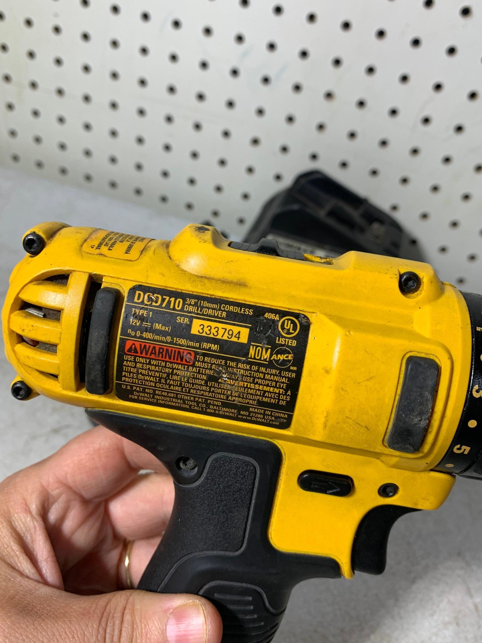 Dewalt Impact Driver, Drill, Battery and Charger