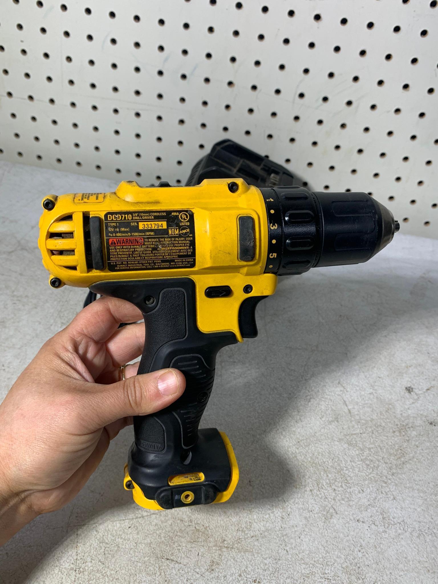 Dewalt Impact Driver, Drill, Battery and Charger