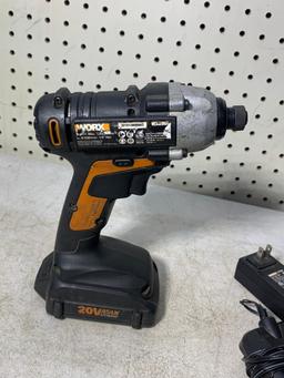 Worx Drills with Batteries and Charger