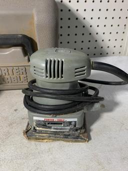 Porter Cable Sander with Case and Black & Decker Sander