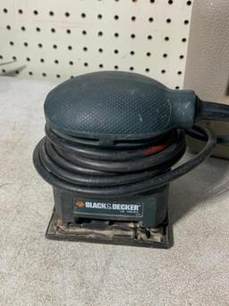 Porter Cable Sander with Case and Black & Decker Sander