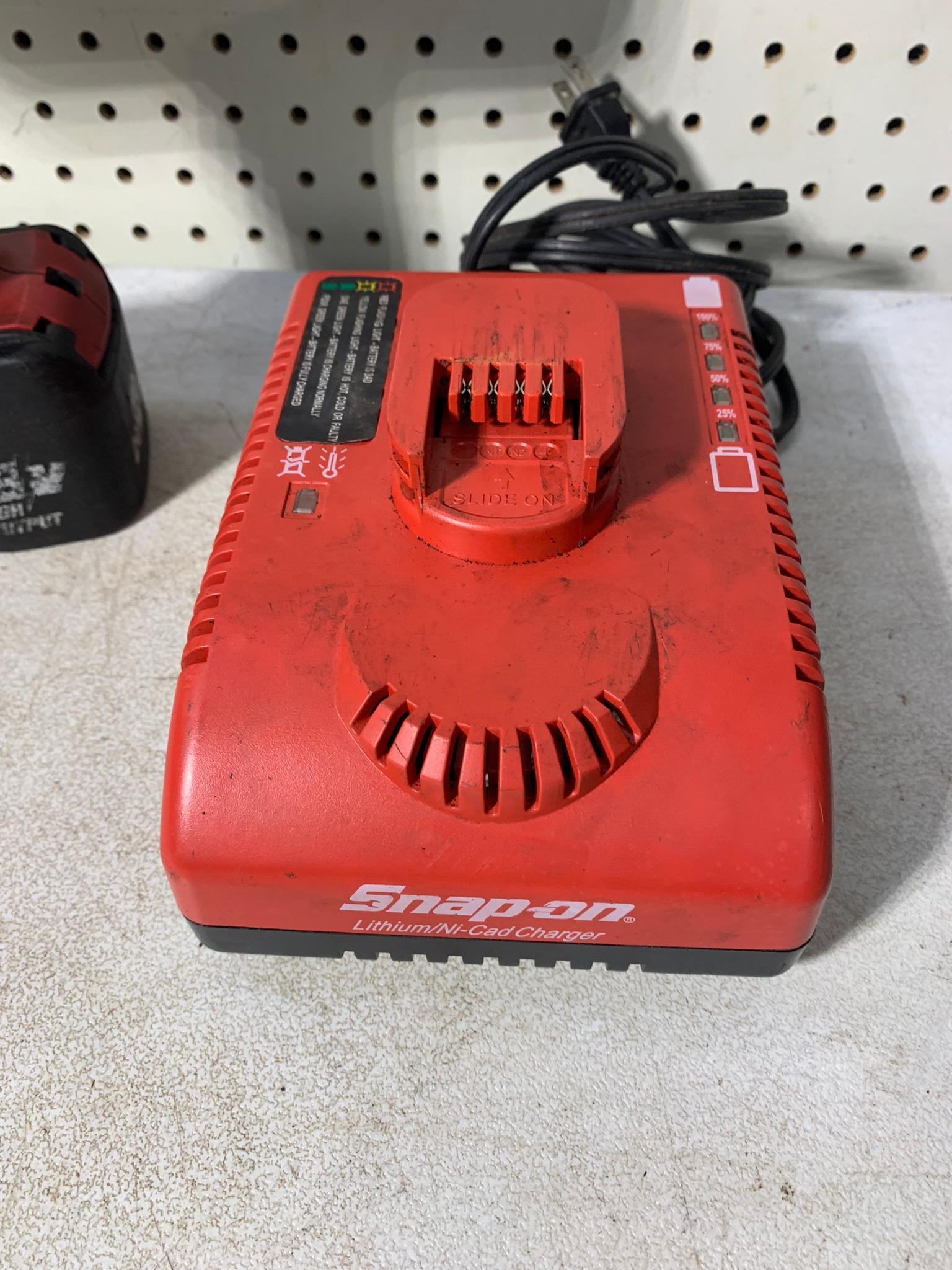 Snap-On Impact Wrench with Battery and Charger