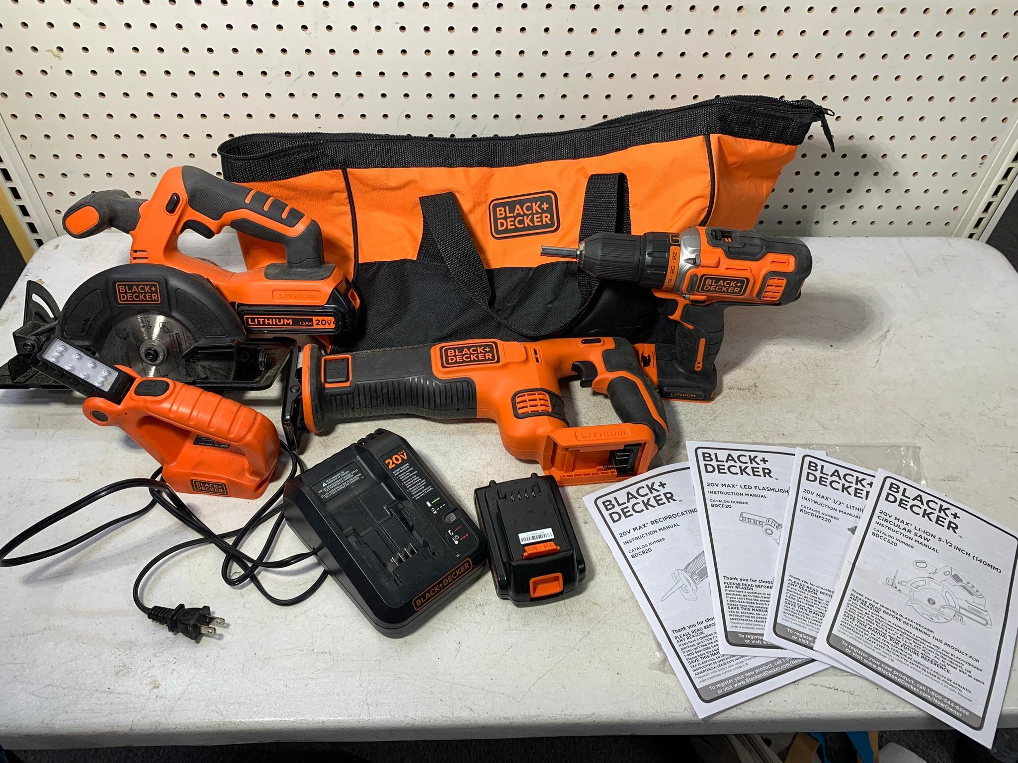 Black & Decker Combo Tool Kit