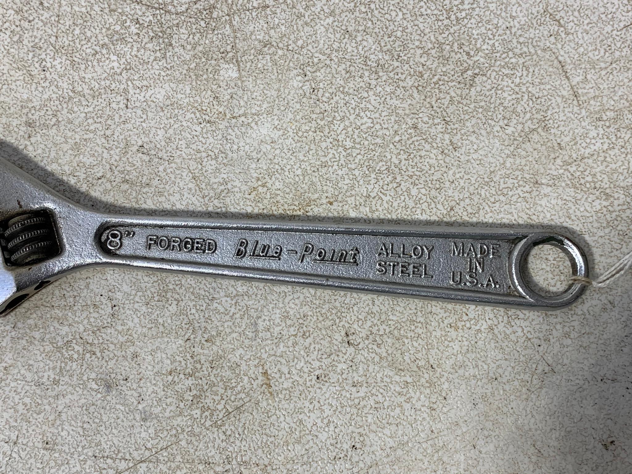 2 Blue Point Adjustable Wrenches