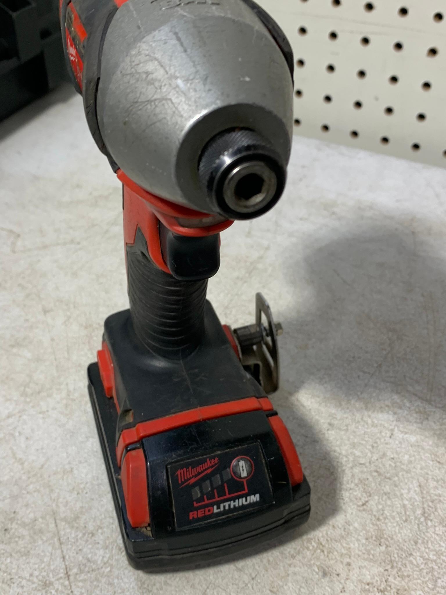 Milwaukee Drill, Impact Driver, Batteries & Charger