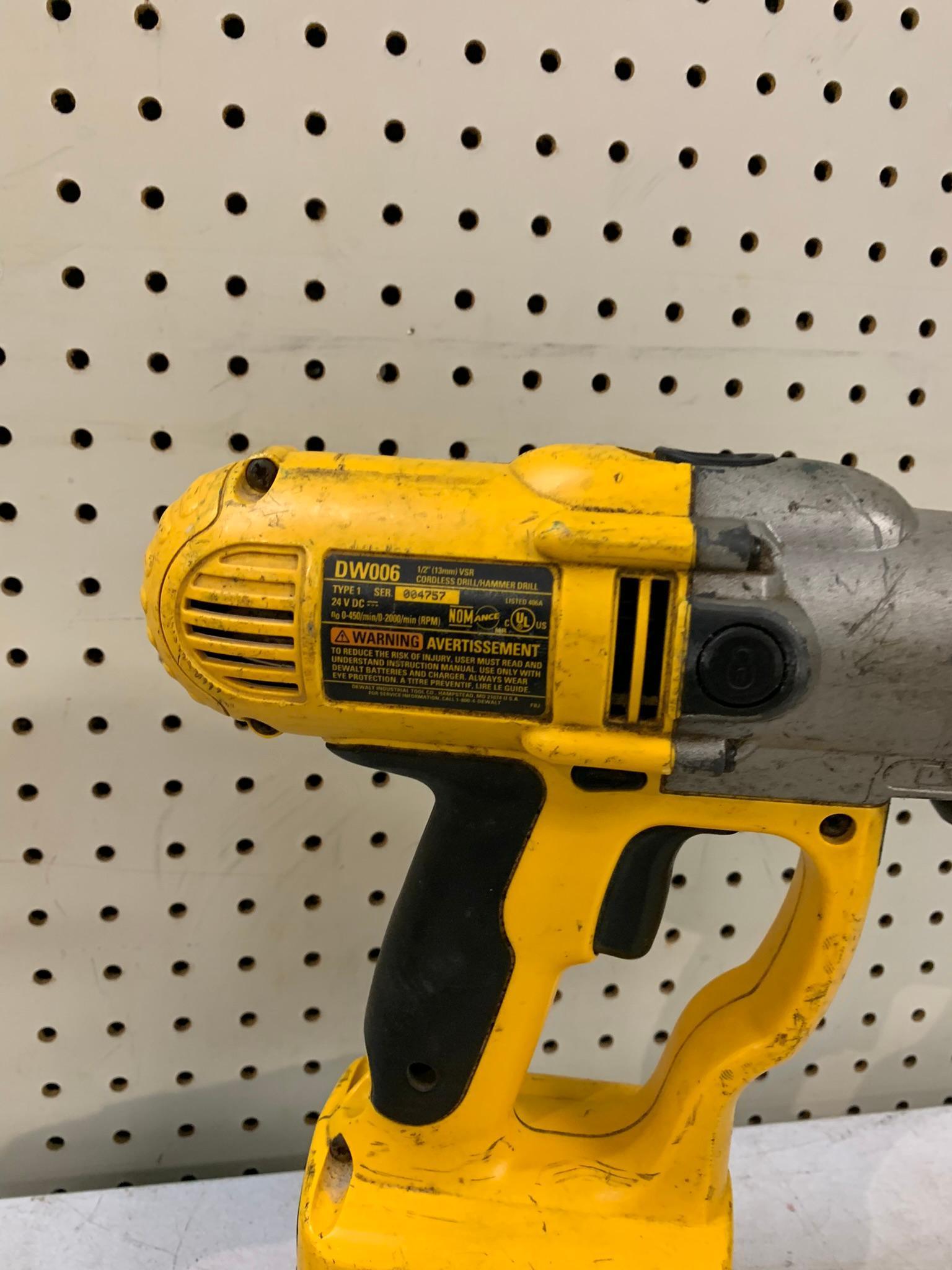 4 DeWalt Drills