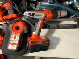 Group of Black & Decker Tools & Firestorm Tools