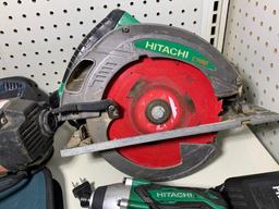 Group of Tools including Circular Saws, Impact Driver, Reciprocating Saw & More