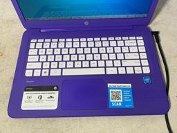 HP Stream Laptop with Power Cord