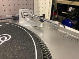 2 Stanton Turntables - One Power Cord, Both Missing Leg