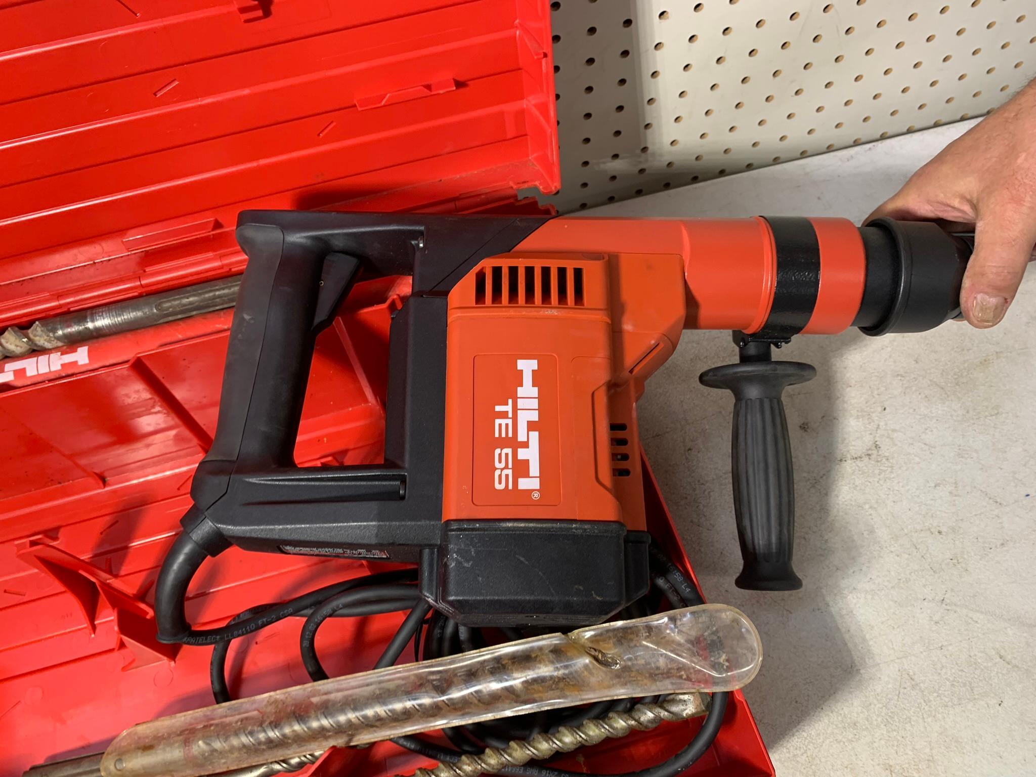 Hilti Hammer Drill TE55 with Accessories