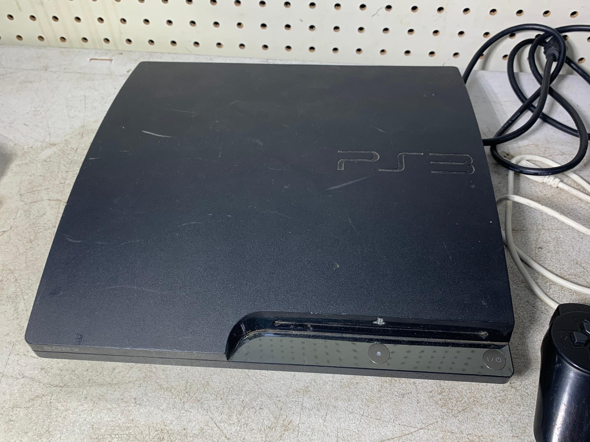 Sony PS3 Console with Controller and Cords