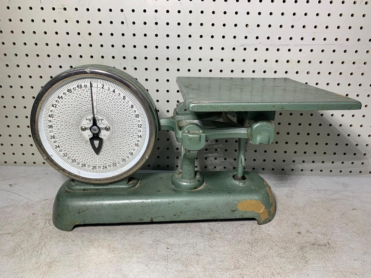 Antique Detecto Post-Gram Parcel Post Scale