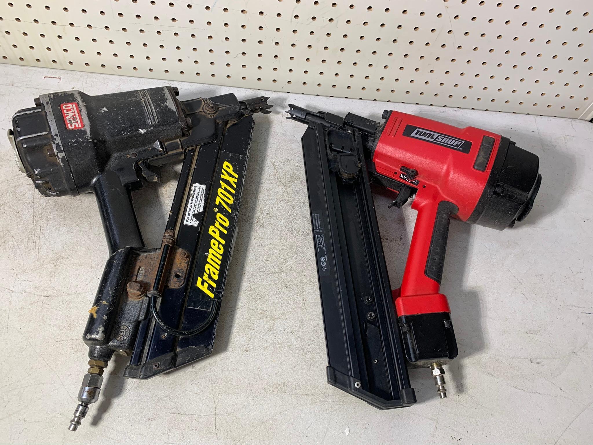 3 Pneumatic Nailers (ALL 3 NEED RING KIT)