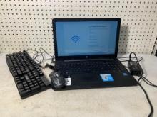 HP Laptop with Keyboard, Mouse & Power Cord