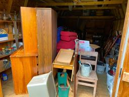 Total Shed Contents Lot - Furniture, Primitives & Much More