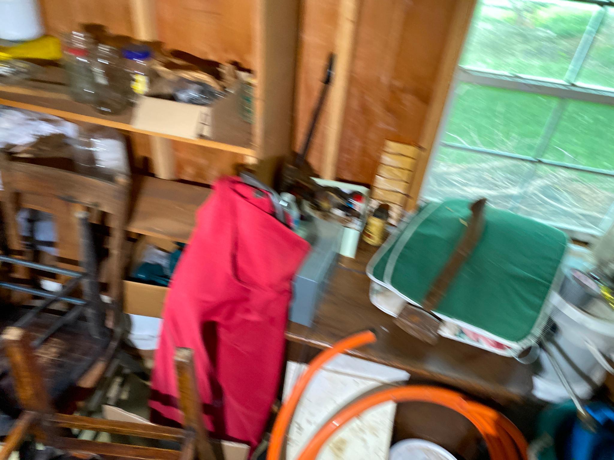 Total Shed Contents Lot - Furniture, Primitives & Much More