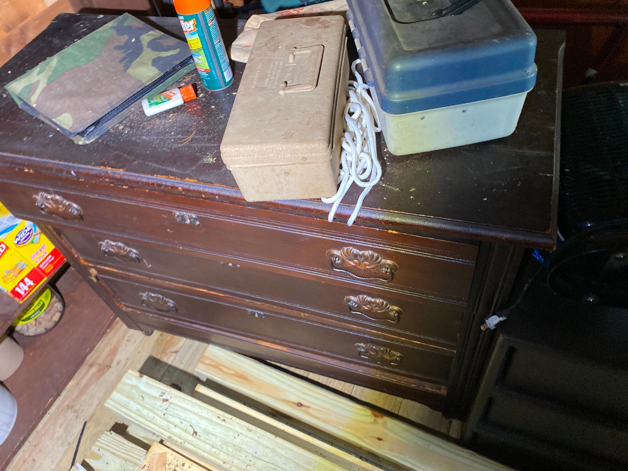 Total Shed Contents Lot - Furniture, Primitives & Much More