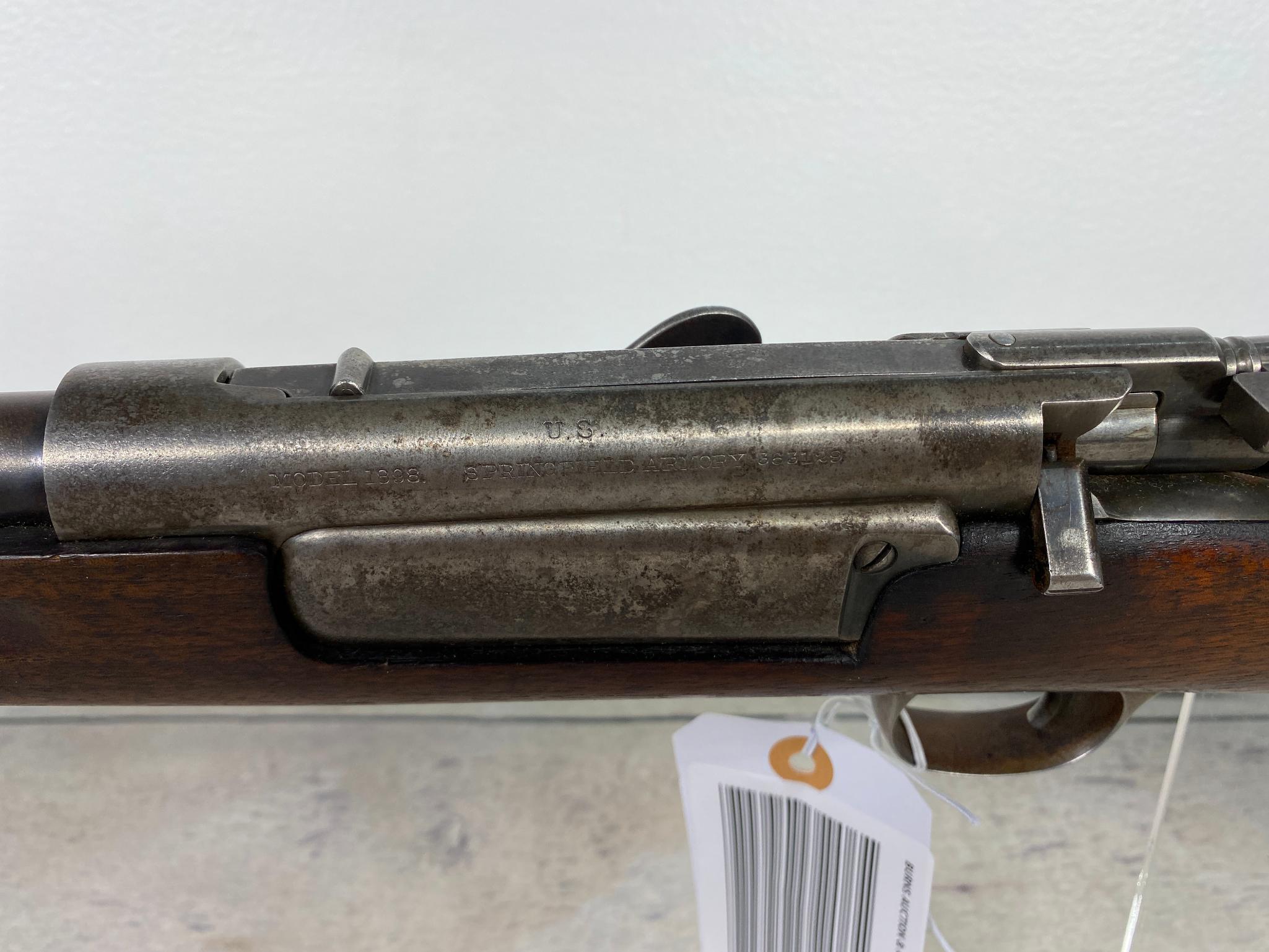 * Springfield Armory Mod. 1898 Krag 30-40 Rifle Sporterized