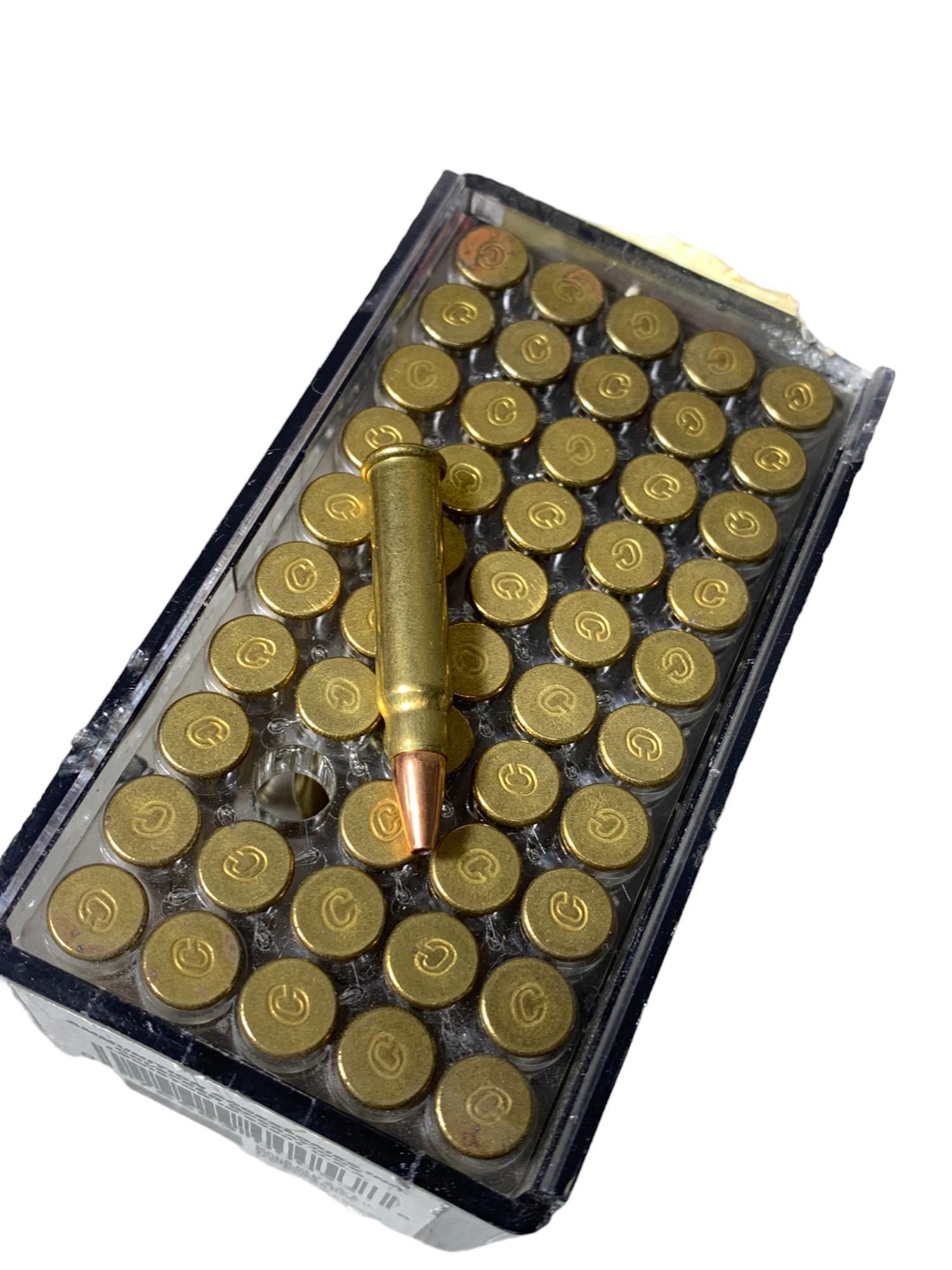 Ammo Can plus ammunition Lot - 17 HMR, 7.62, 38 SPL