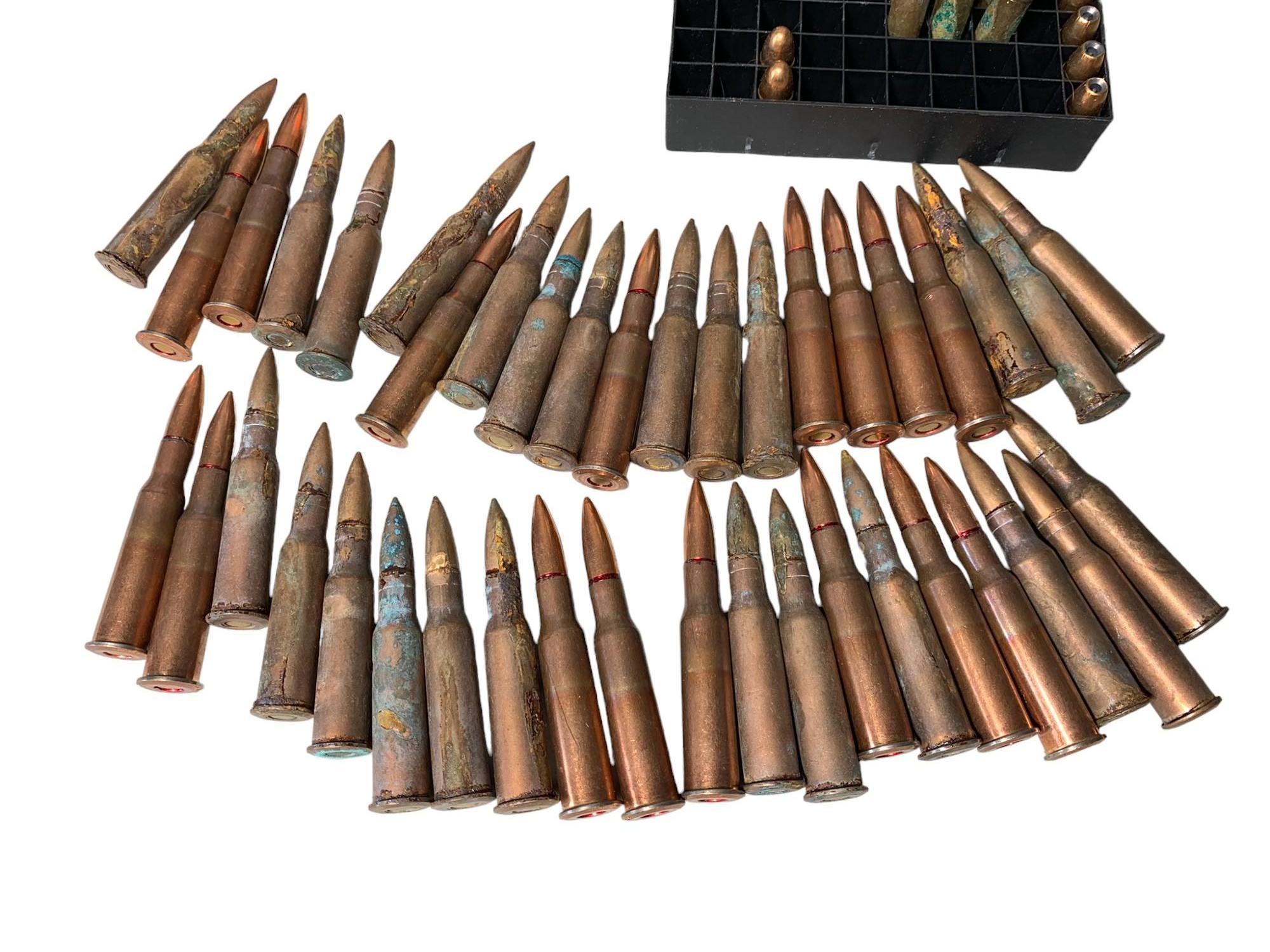 Ammo Can plus ammunition Lot - 17 HMR, 7.62, 38 SPL