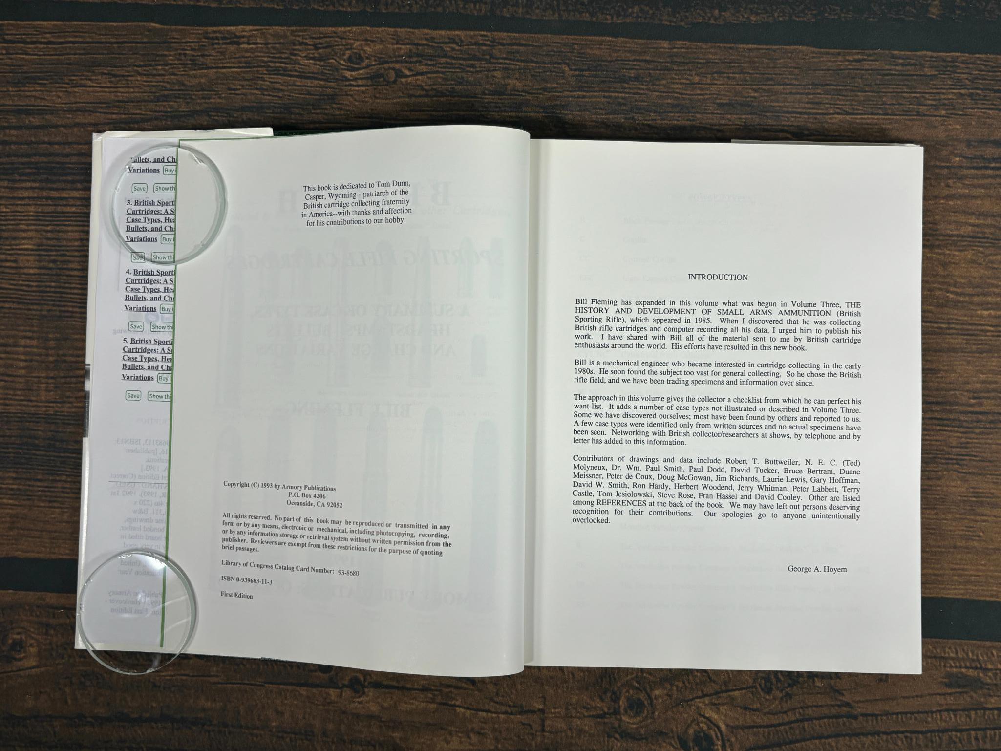 Two Better Firearms Books - British Sporting Rifle Cartridges, British Gunmakers