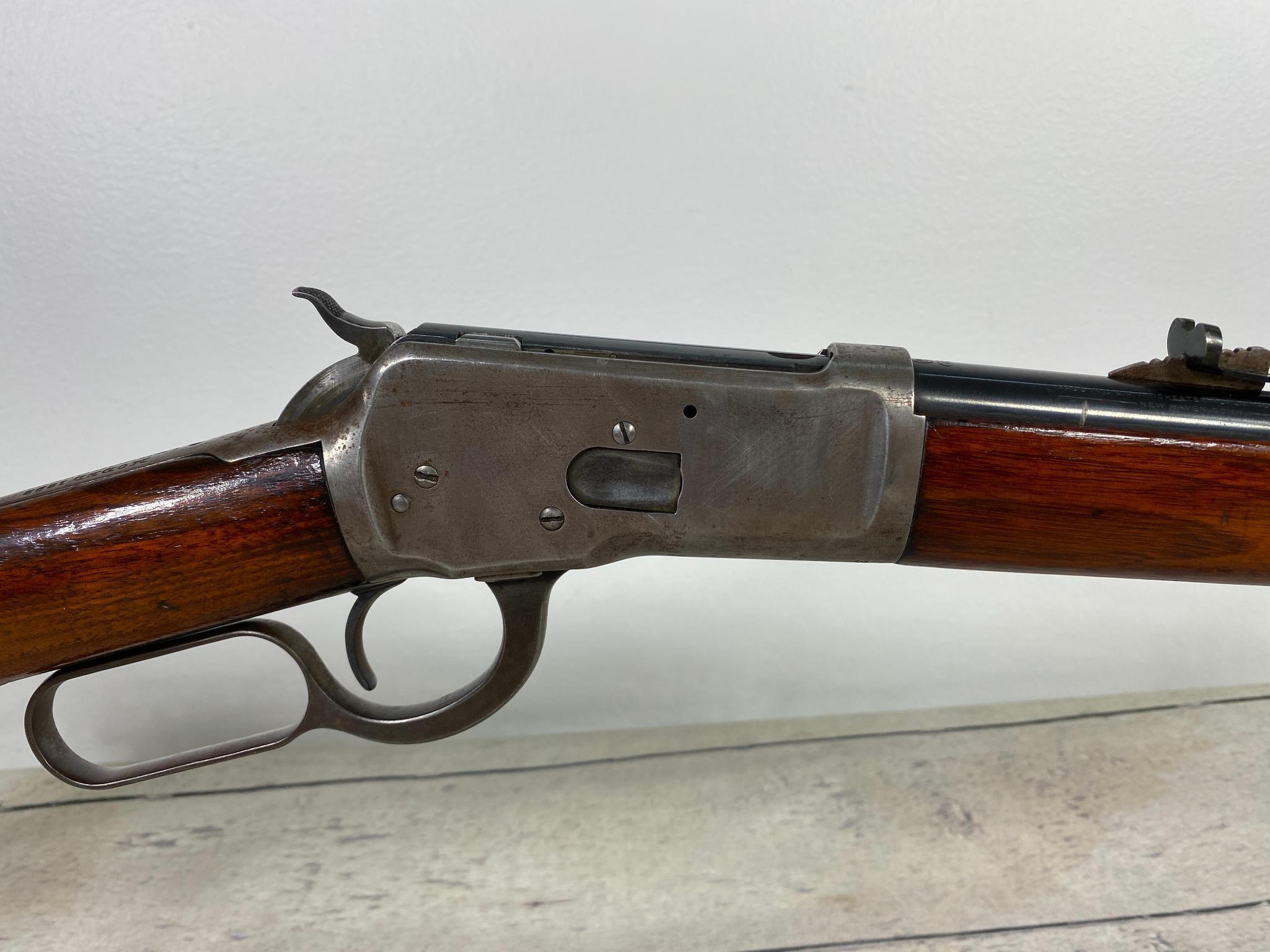 * Winchester Model 1892 Lever Action Rifle in 218 Bee Model 65 Barrel