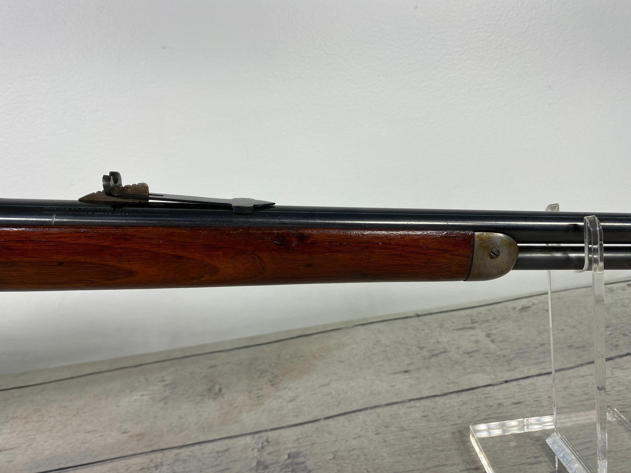 * Winchester Model 1892 Lever Action Rifle in 218 Bee Model 65 Barrel