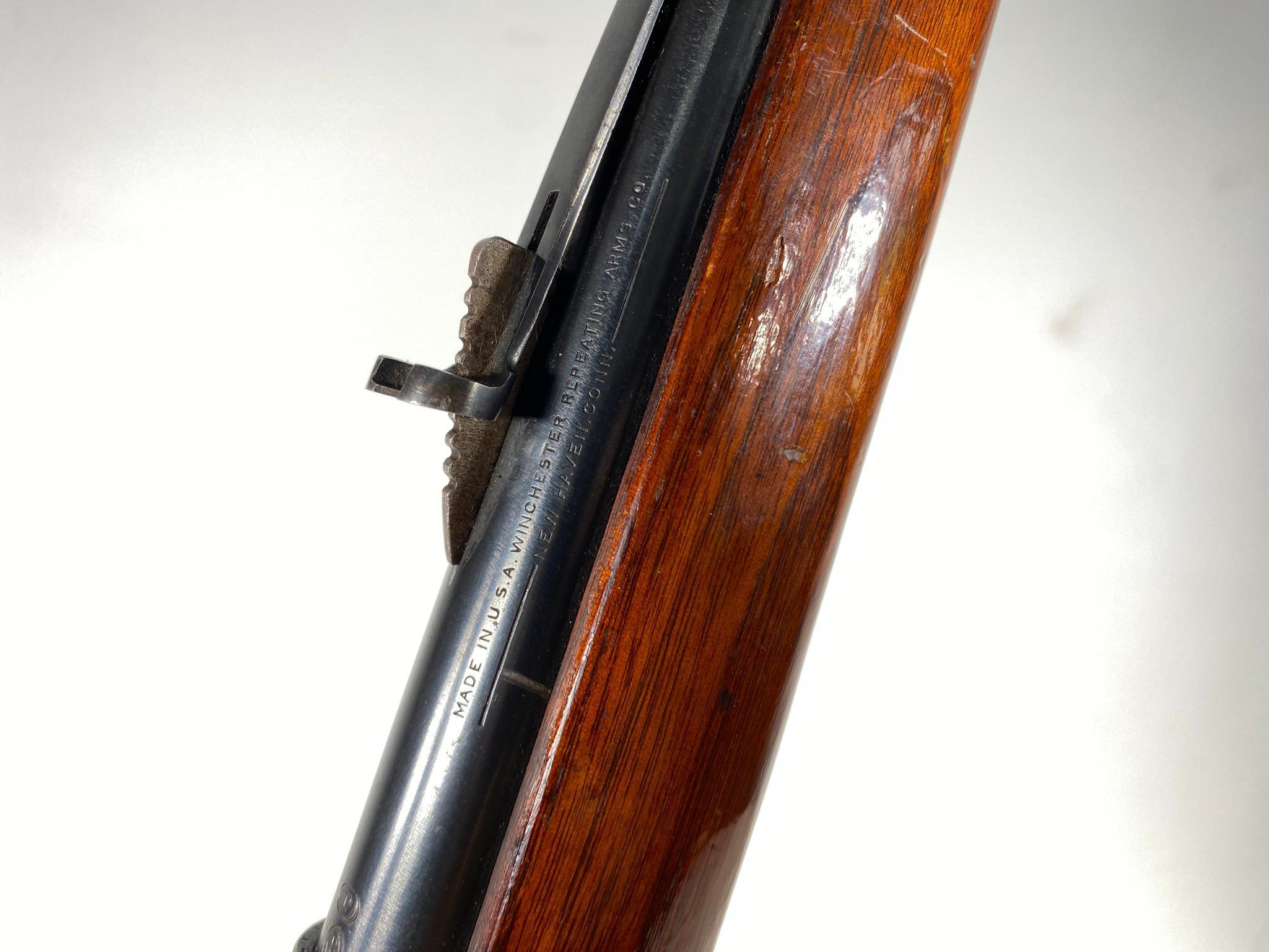 * Winchester Model 1892 Lever Action Rifle in 218 Bee Model 65 Barrel
