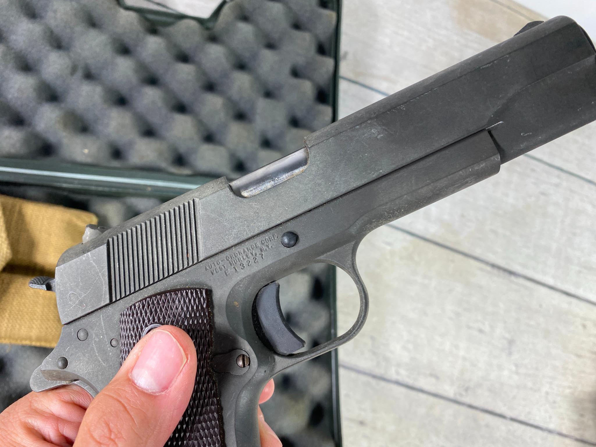 ** Auto Ordnance Model 1911A1 Army Parkerized 45 ACP