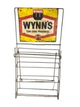 Vintage Wynn's Car Care Products Display Stand