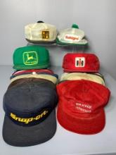 Group of Vintage Agricultural Related Hats