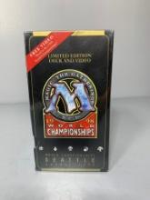 Magic the Gathering 1998 World Championships Limited Edition Sealed Deck and VHS Video