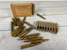 18 Rounds Armor Piercing Ammunition US 30 M2 St. Louis Ordnance Plant