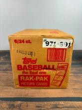 1989 Topps sealed baseball Rak-Pak case