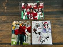 Ohio State signed 8x10s: Archie plus his Brothers & Jim Tressel & Dwayne Haskins, all JSA