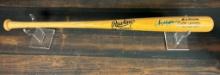Ryne Sandberg signed Rawlings engraved bat, JSA