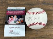 Drew Carey signed MLB baseball, JSA